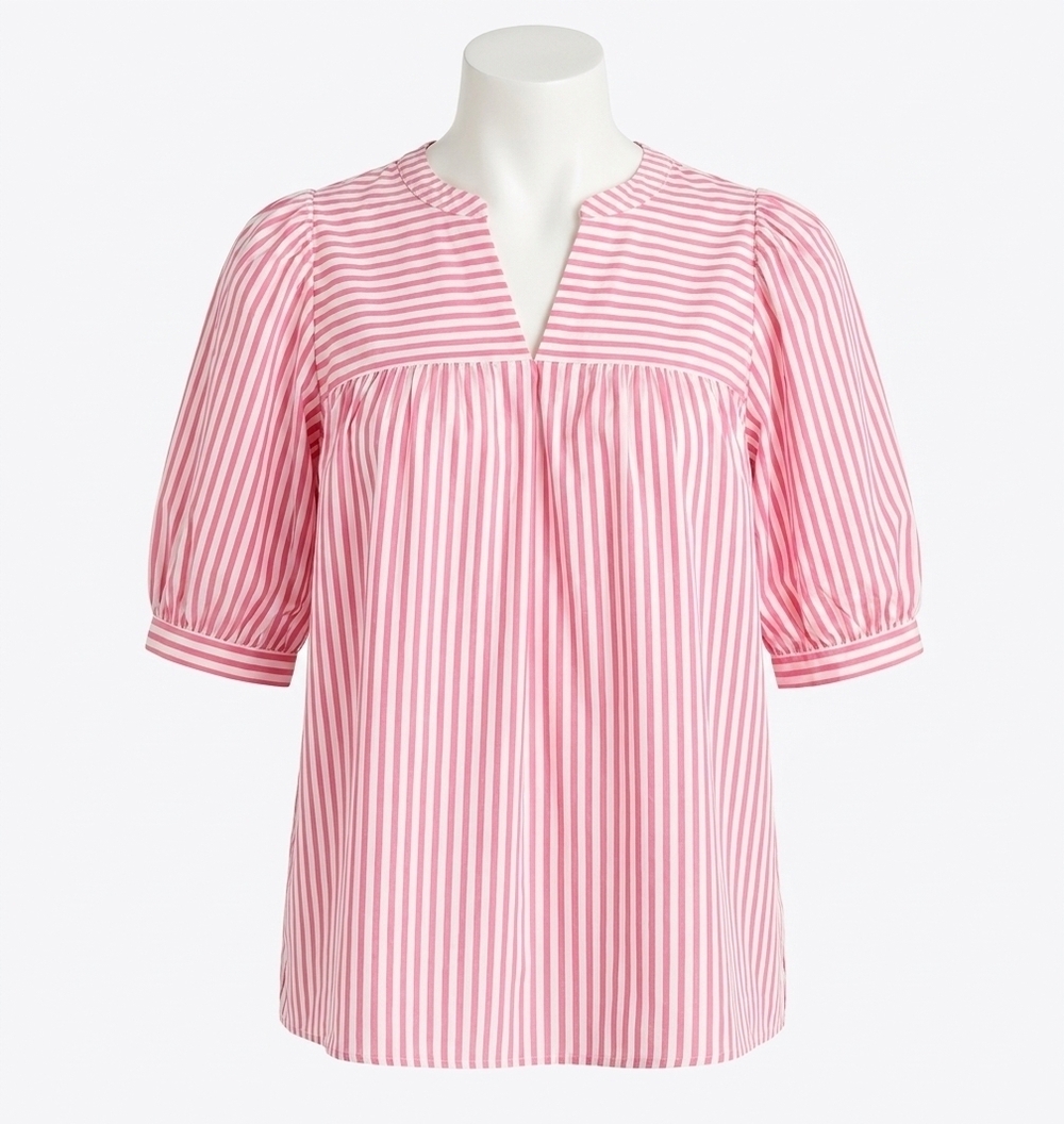 NEW MARY SQUARE maggie lined up blouse in pink